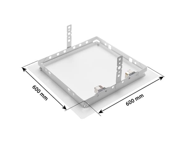 Miniature 5 de Trappe de visite en acier 60 x 60 cm système "PUSH" - Diall