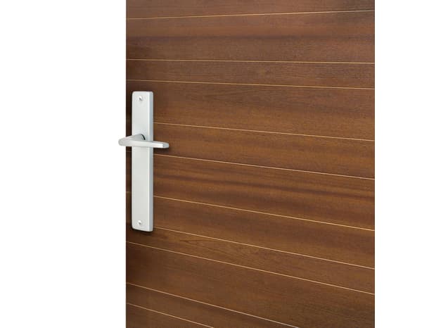 Poignée de porte "Cyriac" sans trou - Entraxe 195 mm - Cooke and Lewis