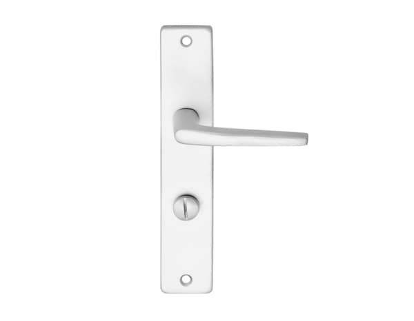 Miniature 4 de Poignée de porte "Cyriac" avec serrure à condamnation - Entraxe 195 mm - Cooke and Lewis