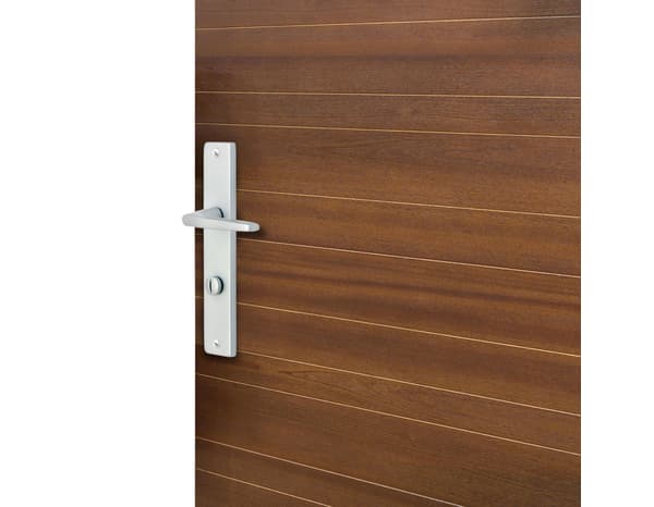 Miniature 5 de Poignée de porte "Cyriac" avec serrure à condamnation - Entraxe 195 mm - Cooke and Lewis