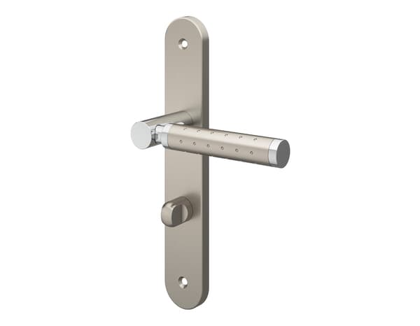 Miniature 2 de Poignée de porte "Bernice" avec serrure à condamnation - Entraxe 195 mm - Cooke and Lewis