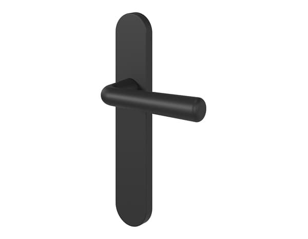 Miniature 2 de Poignée de porte "Derenic" sans trou - Noir - Entraxe adaptable 165-195 mm - Cooke and Lewis