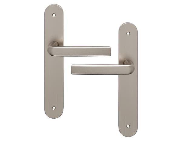 Miniature 4 de Poignée de porte "Iza" sans trou - Entraxe 195 mm