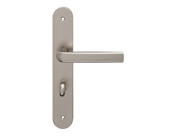 Miniature 3 de Poignée de porte "Iza" avec serrure à condamnation - Entraxe 195 mm