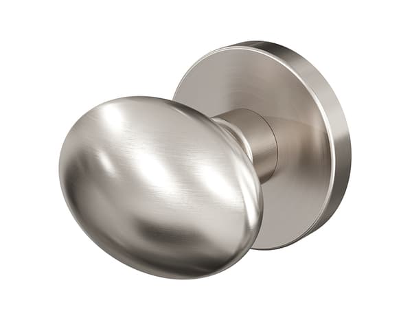 Miniature 2 de Bouton de porte "Arcles" - Effet nickel - Ø 65 mm - Cooke and Lewis