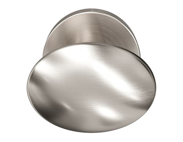 Miniature 3 de Bouton de porte "Arcles" - Effet nickel - Ø 65 mm - Cooke and Lewis