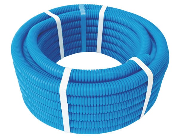 Couronne tube PER gainé bleu Ø16 - 25 mètres - Somatherm