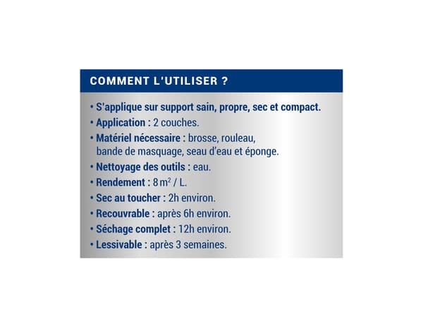 Miniature 6 de Peinture anti-condensation intérieur mat blanc 0,75L - Ripolin