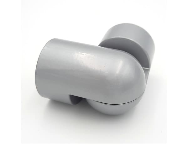 Connecteur d'angle arrondie ajustable ⌀8 cm x H. 4 cm - GEOM