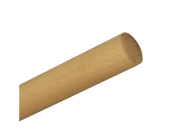 Main courante en hêtre ⌀ 4 cm x L. 2 m - GEOM