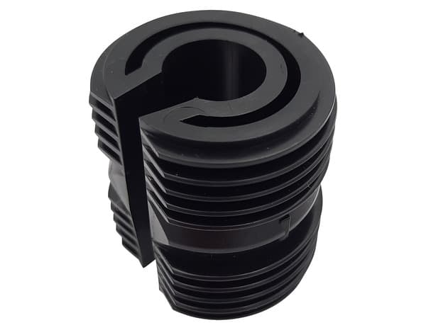 Connecteur arrondie en aluminium ⌀4 cm x H. 3,5 cm - GEOM