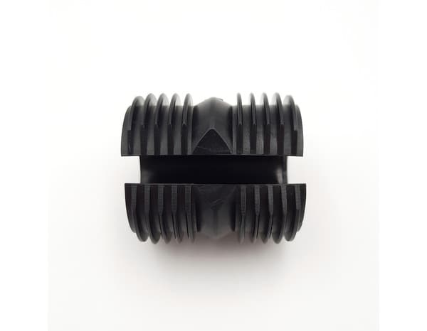 Miniature 3 de Connecteur arrondie en aluminium ⌀4 cm x H. 3,5 cm - GEOM