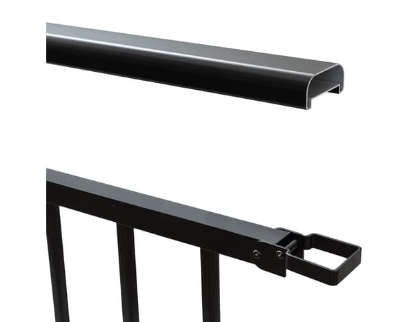 Miniature 4 de Kit balustrade noir additionnel H. 1 m x L. 100 cm - GEOM
