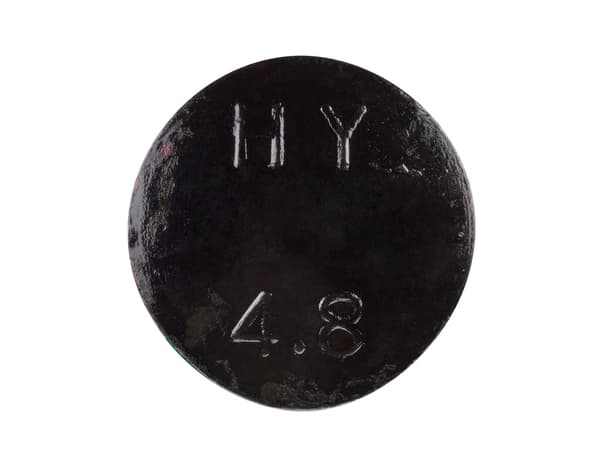 Miniature 3 de Kit de 25 vis à penture TRCC noir avec écrous et rondelles 7 x 60 mm - Brenner