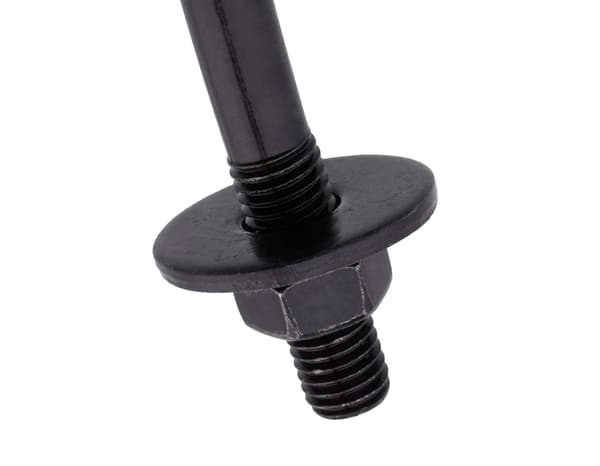 Miniature 4 de Kit de 25 vis à penture TRCC noir avec écrous et rondelles 7 x 60 mm - Brenner