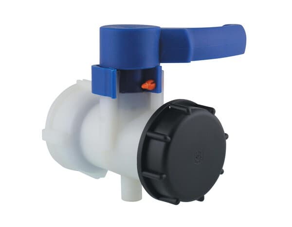 Vanne papillon pour cuve IBC S60 x 6 - Fitt