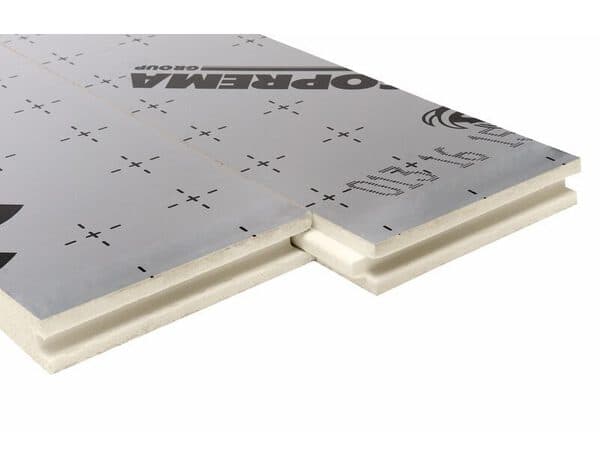 Miniature 3 de Panneau de polyuréthane 1,20 x 0,60 m - Ép. 100 mm - Soprema