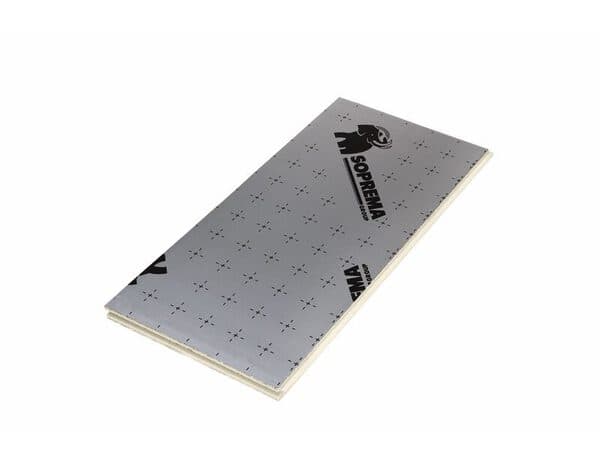 Panneau de polyuréthane 1,20 x 0,60 m - Ép. 100 mm - Soprema