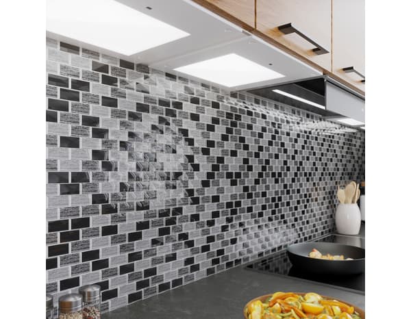 Miniature 5 de Mosaique "Ziline" multicolore - l.30 x L.30 cm. - Cooke and Lewis