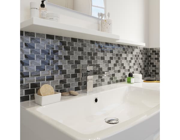 Miniature 6 de Mosaique "Ziline" multicolore - l.30 x L.30 cm. - Cooke and Lewis