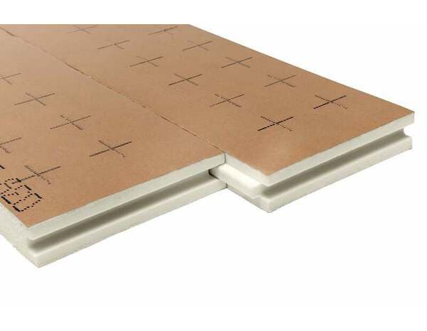 Miniature 3 de Panneau polyuréthane kraft R=2,6 Ep.5,6cm 120x100cm, murs & sols PU - Soprema