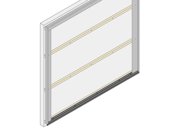 Miniature 4 de Bavette de démarrage et de jonction pour bardage et parement XL45 2300 mm noir mat