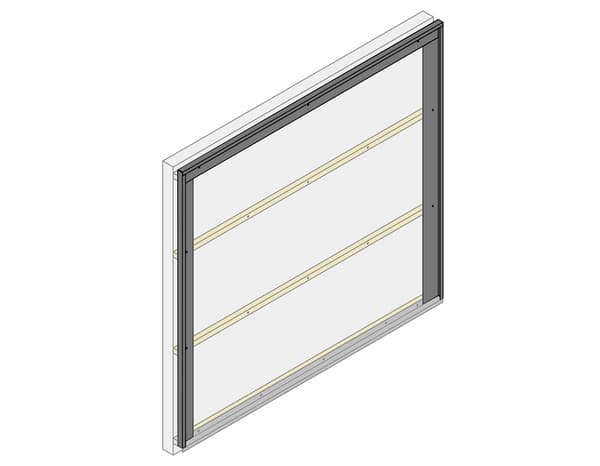 Miniature 4 de Profilé acier pour bardage et parement XL45 2300 mm noir mat