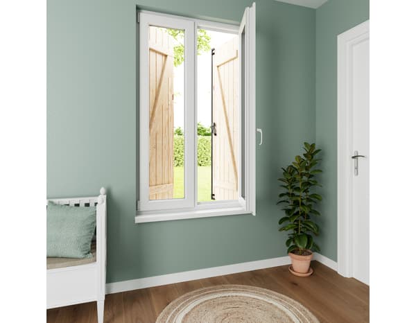 Miniature 2 de Volet battant manuel bois 175 x 100 cm - GEOM