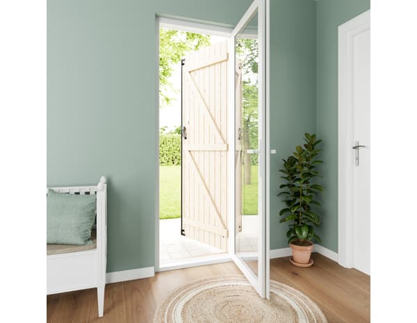 Miniature 2 de Volet battant manuel bois 215 x 80 cm - GEOM