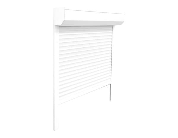 Miniature 3 de Volet roulant motorisé radio aluminium blanc 215 x 240 cm - GEOM