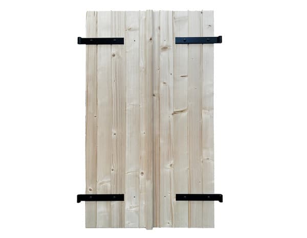 Miniature 5 de Volet battant manuel bois 175 x 100 cm - GEOM