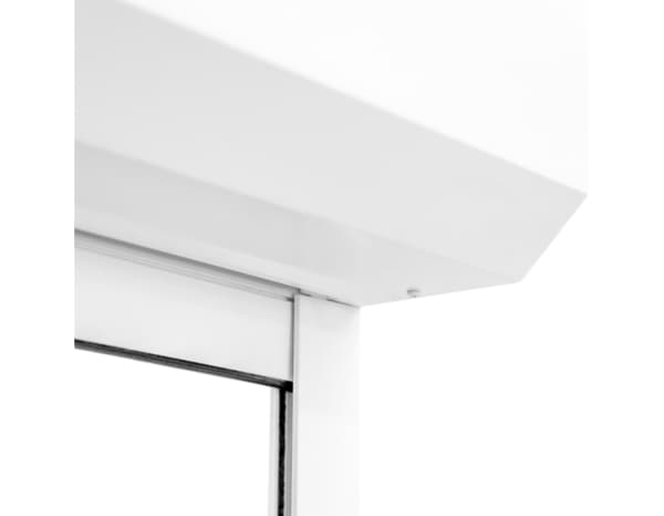 Miniature 5 de Volet roulant motorisé radio aluminium blanc 215 x 80 cm - GEOM