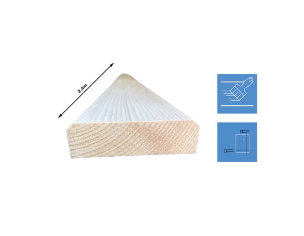 Miniature 2 de Barre A Z en sapin - GEOM