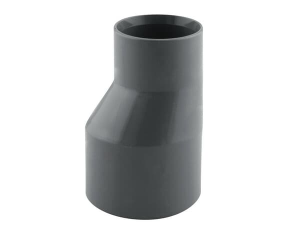 Réduction excentrée PVC pour l'évacuation gravitaire des eaux usées et pluviales M/F 80x40 mm - Fitt