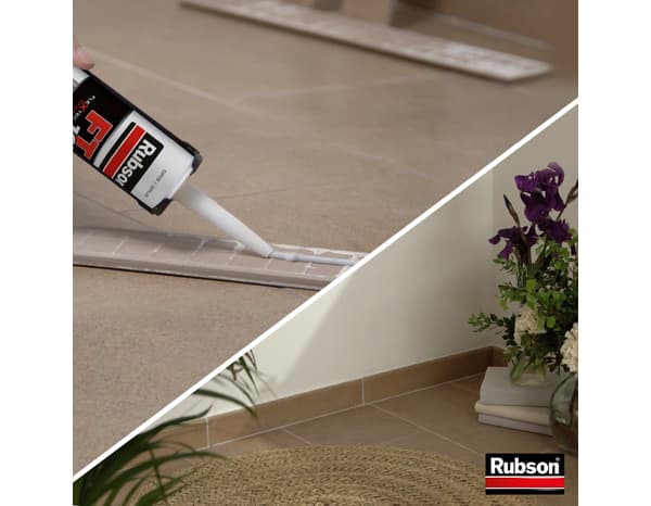 Miniature 6 de Mastic-colle FT 101 Pro gris - cartouche 280 ml - Rubson