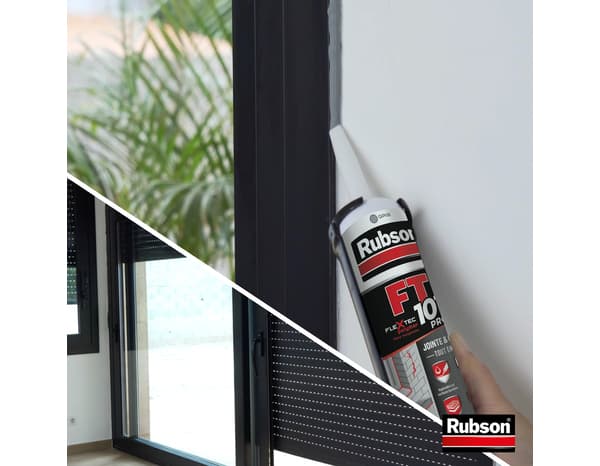 Miniature 4 de Mastic-colle FT 101 Pro gris - cartouche 280 ml - Rubson