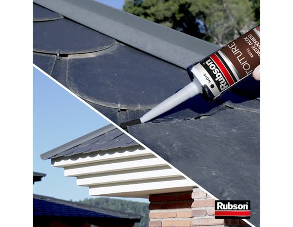 Miniature 2 de Mastic Perfect Home joints et fissures toitures noir cartouche 280 ml - Rubson