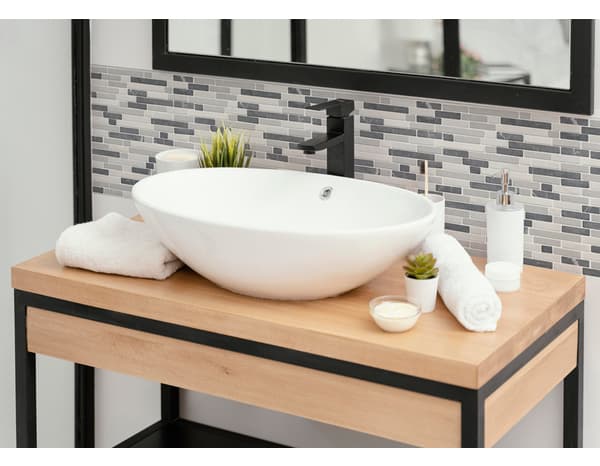 Mosaïque "Ventoux" mix gris