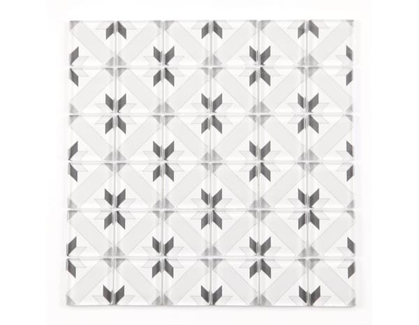 Mosaïque "Aude" mix gris