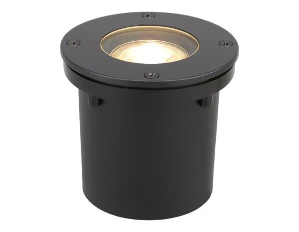 Miniature 2 de Spot exterieur rond GU10 noir "Carpina" - Marque BLOOMA