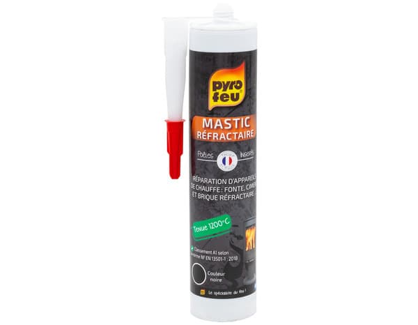 mastic réfractaire Pyrofeu de 310 ml - Pyrofeu