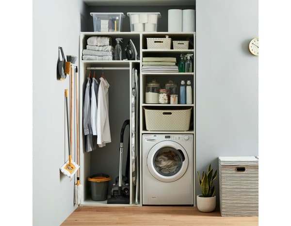 Miniature 3 de Tablette mélaminé blanc L. 250 cm x Ep. 1,8 cm x l. 30 cm