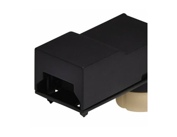 Connector GU10 plastique noir - Cooke and Lewis