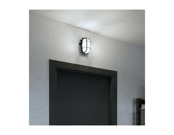 Miniature 6 de Hublot en applique murale noir 60 W E27 "Jaline"