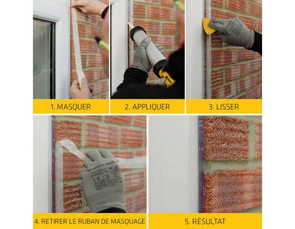 Miniature 5 de Lot de 3 mastic SikaSeal 184 maçonnerie blanc - 300 ml - Sika