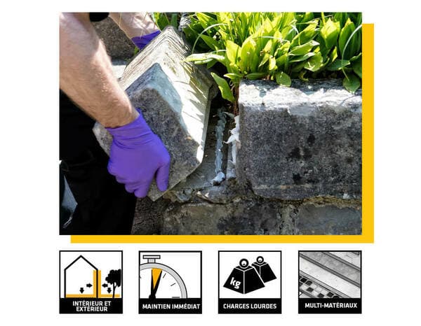 Miniature 3 de Colle extrême pour la construction "Sikaflex-148" - 400 g - Sika