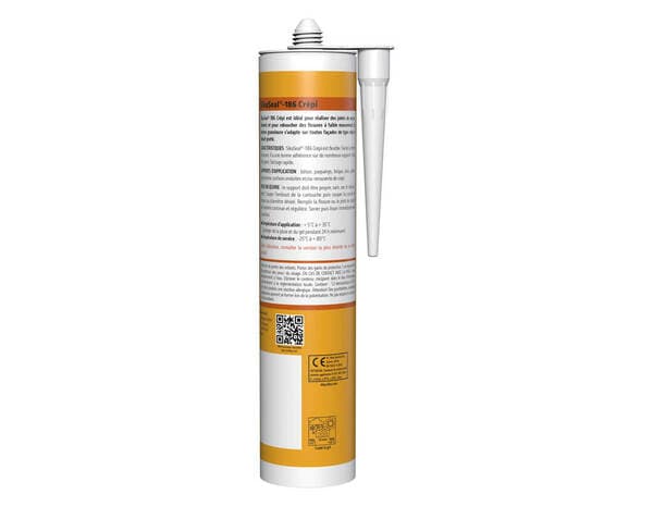 Miniature 2 de Mastic granuleux Sikaseal 186 effet crépi blanc - 300 ml - Sika