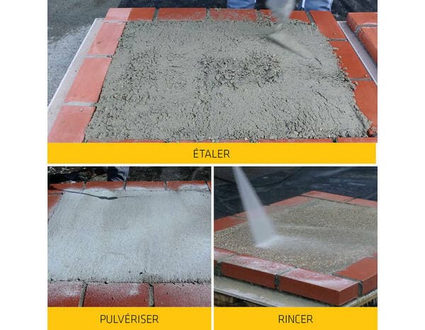 Miniature 5 de Désactivant 4-6 de surface, effet "gravillons lavés" - bidon de 5 L - Sika