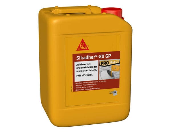 Résine d'accrochage Sikadher-80 GP blanc, en bidon de 5 L - Sika