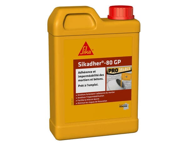Résine d'accrochage Sikadher-80 GP blanc, en bidon de 2 L - Sika